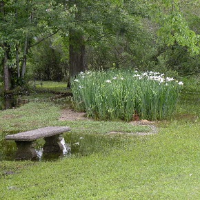 outdoor water features